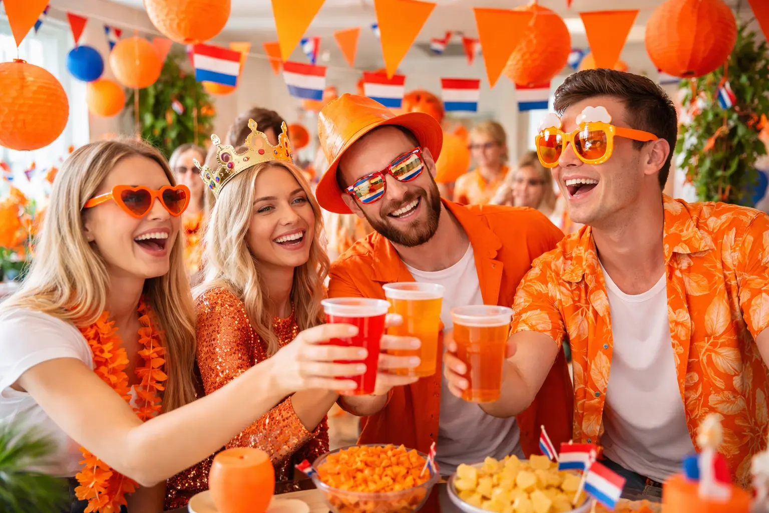 Koningsdag themafeest organiseren: zo maak je er een legendarisch feest van