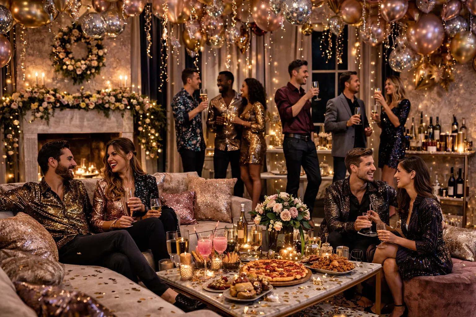 Bling & Bring: het perfecte themafeest voor studenten die net op zichzelf wonen