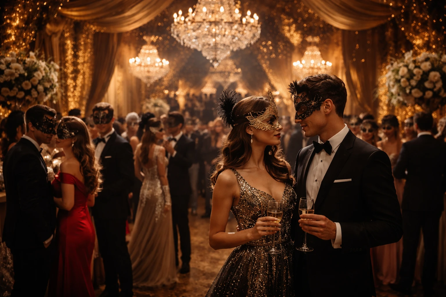 Masquerade Glamour Party: het ultieme studentenfeest met stijl en mysterie