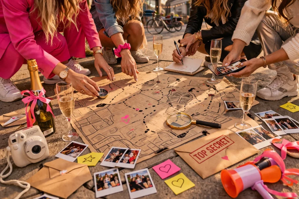 Vrijgezellenfeest ideeën geheime missie