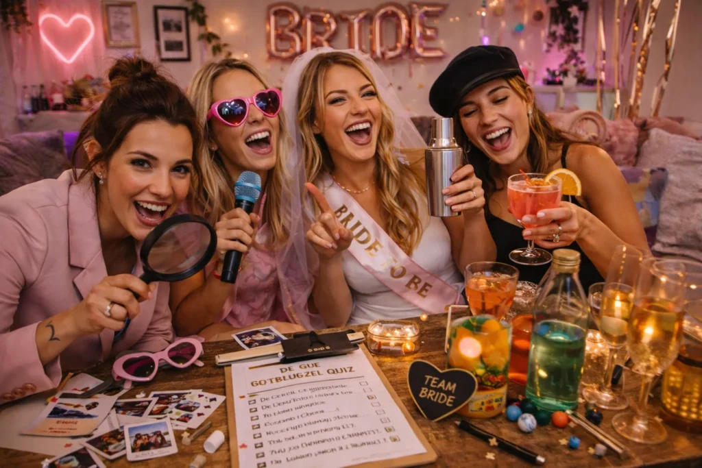 Vrijgezellenfeest thuis met vriendinnen en originele activiteiten