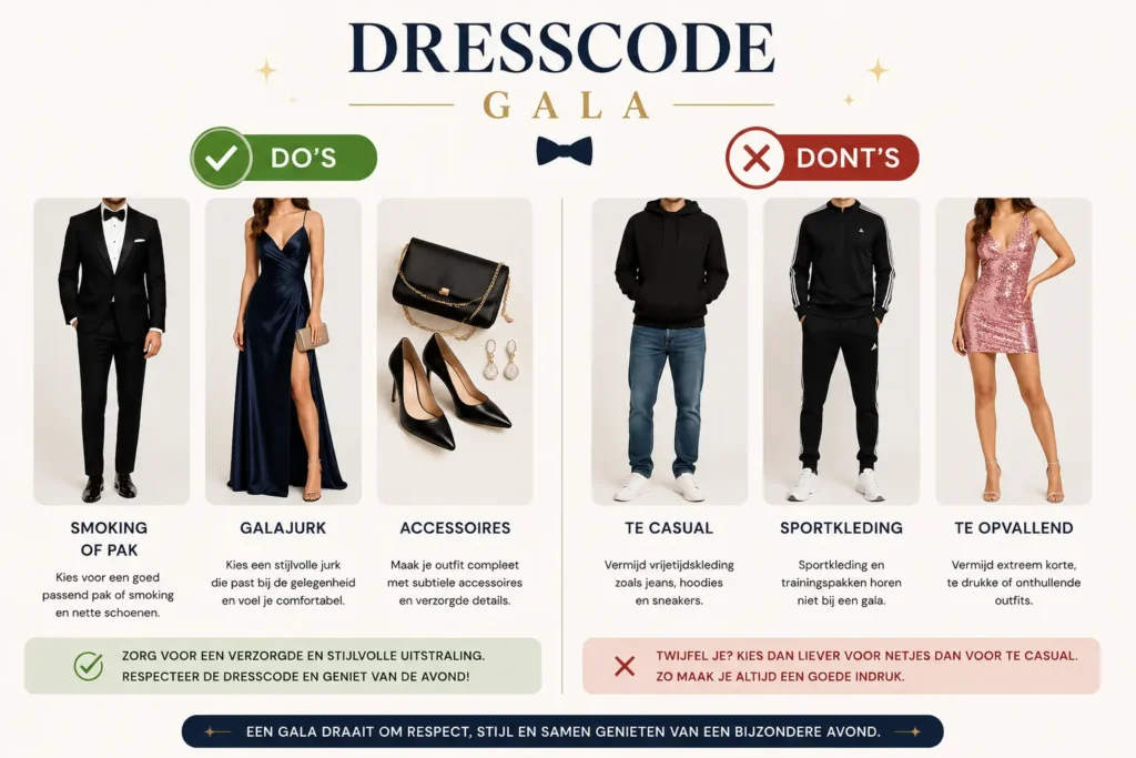 gala dresscode